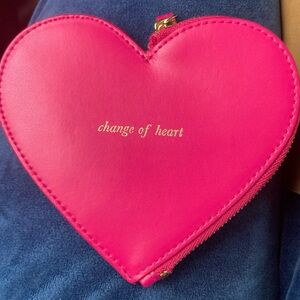 Change of Heart Pink Heart-Shaped Women's Bag